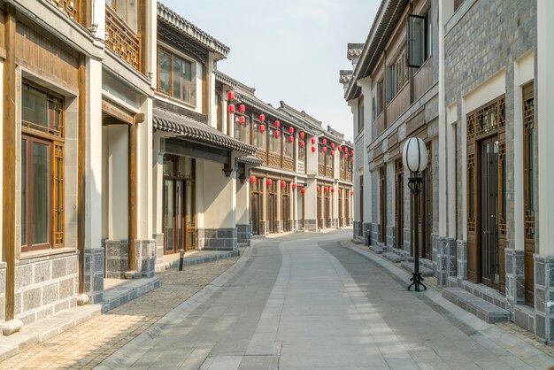 rua típica da aldeia