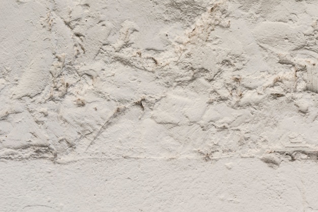 Superfície áspera de concreto com gesso