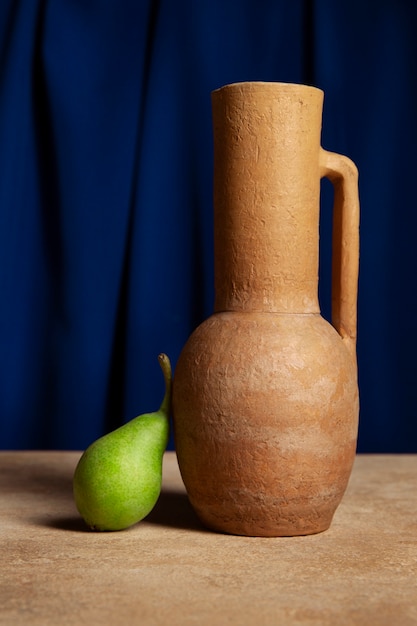 Foto grátis vaso ainda vida em estilo barroco