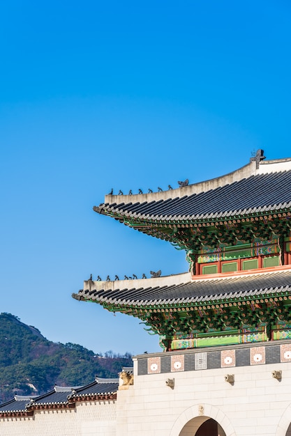 Kostenloses Foto gyeongbokgung-palast