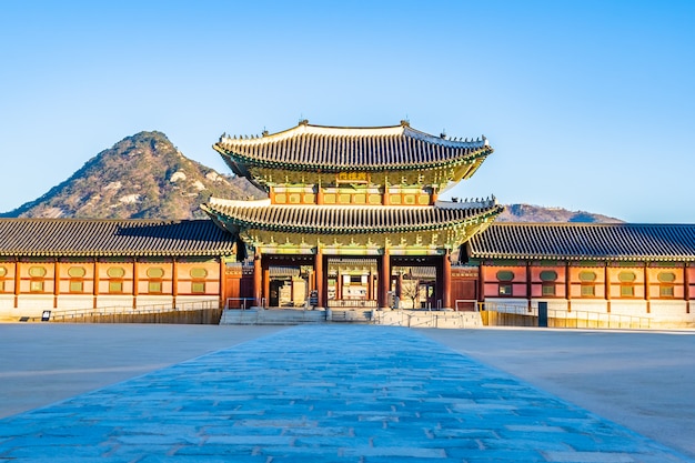 Kostenloses Foto gyeongbokgung-palast