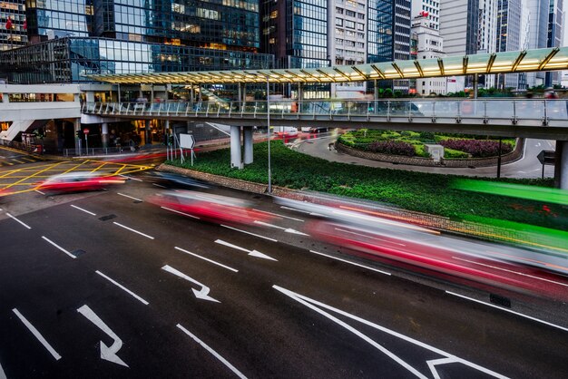 Hong Kong Verkehrsansicht