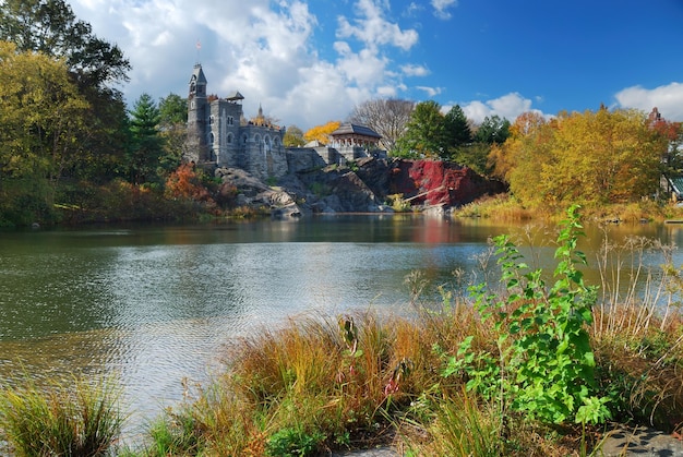 Kostenloses Foto schloss belvedere im new yorker central park