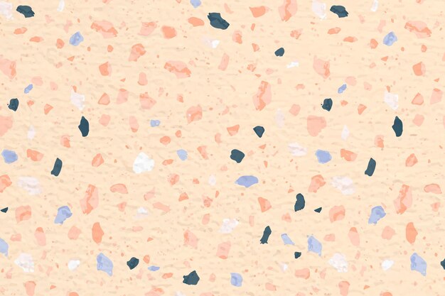 Terrazzo-Hintergrund, ästhetisches Pastelldesign