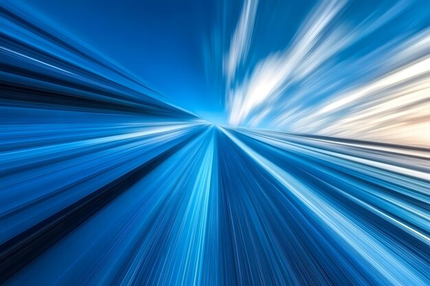 Foto abstract blau-weißes licht streifen hintergrund