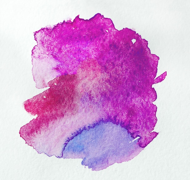 Abstrakte Aquarellkunst auf weißem Hintergrund Aquarellhintergrund