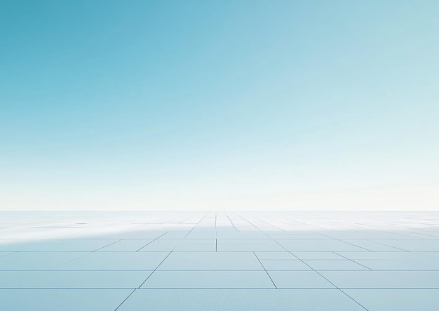 Foto abstraktes 3d-rendering einer architektonischen raumszene im minimalistischen stil