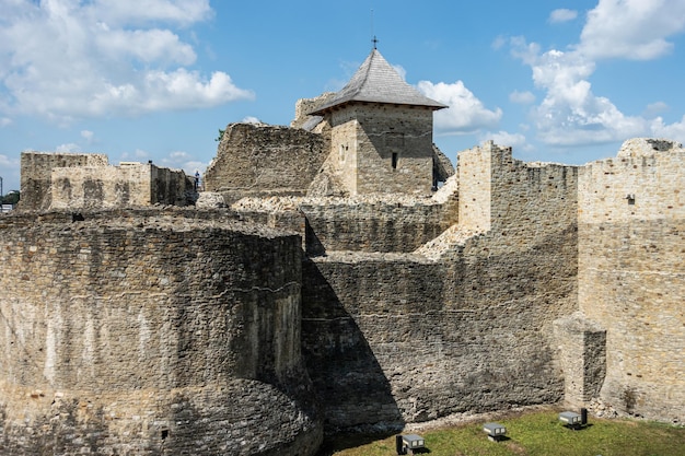 Alte Festung von Suceava in der Region Bukowina in Rumänien.