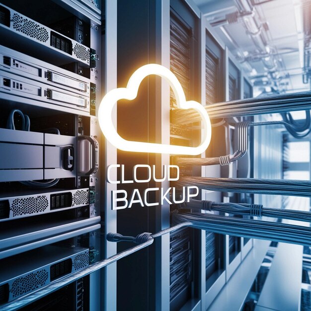 Foto cloud-backup-technologie