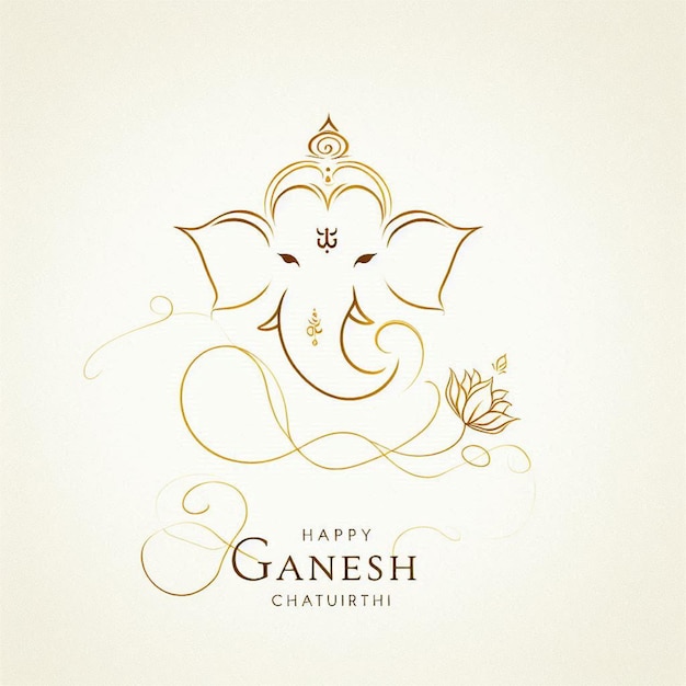 Foto das ganesh chaturthi-festival wird gefeiert.