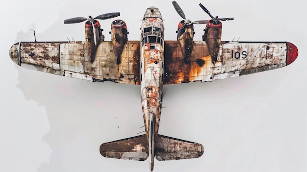 Das historische Wrack eines polnischen Bomberflugzeugs aus dem Zweiten Weltkrieg wird in atemberaubenden Details enthüllt