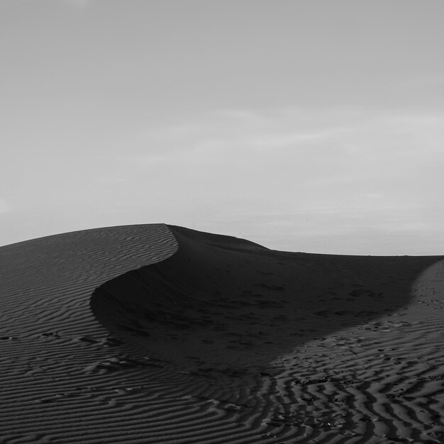 Duna paisagem La Pampa Argentina