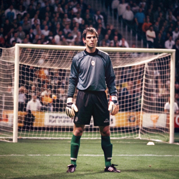 Foto ein fußballspieler, der ein trikot mit der nummer 8 trägt