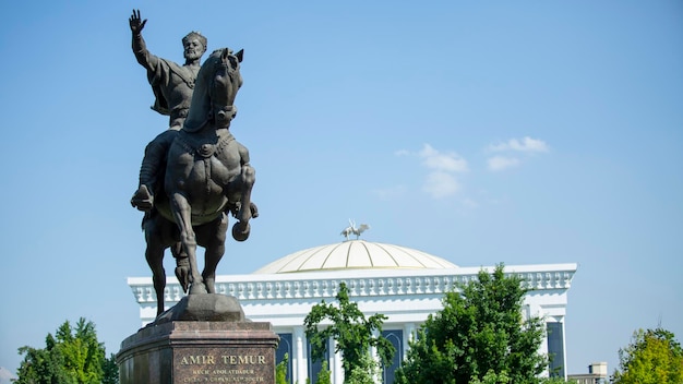 Ein Staat von Amir Timur in Usbekistan