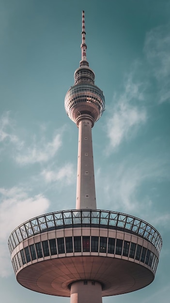 Foto fernsehturm berlin in berlin mitte