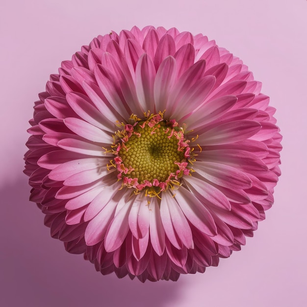 Flores rosas magníficas florescem isoladas em um fundo branco 2