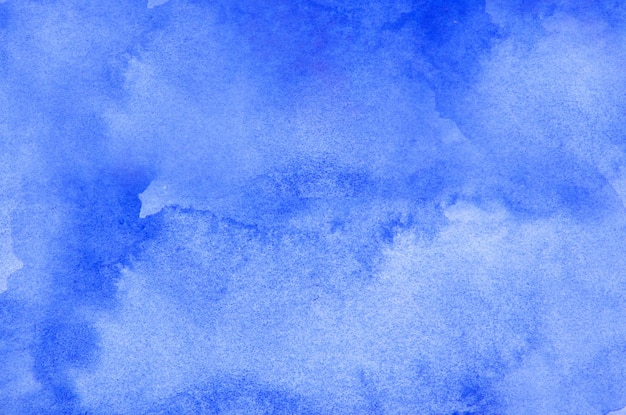 Fundo aquarela abstrato azul