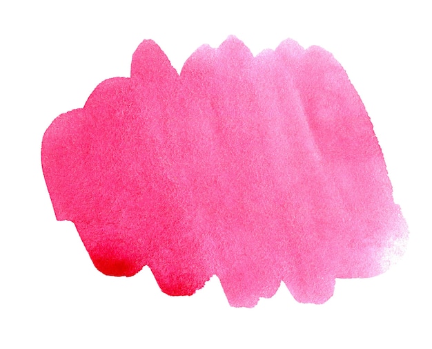 Fundo aquarela abstrato rosa desenhado à mão para texto ou logotipo Elemento de projeto aquarela