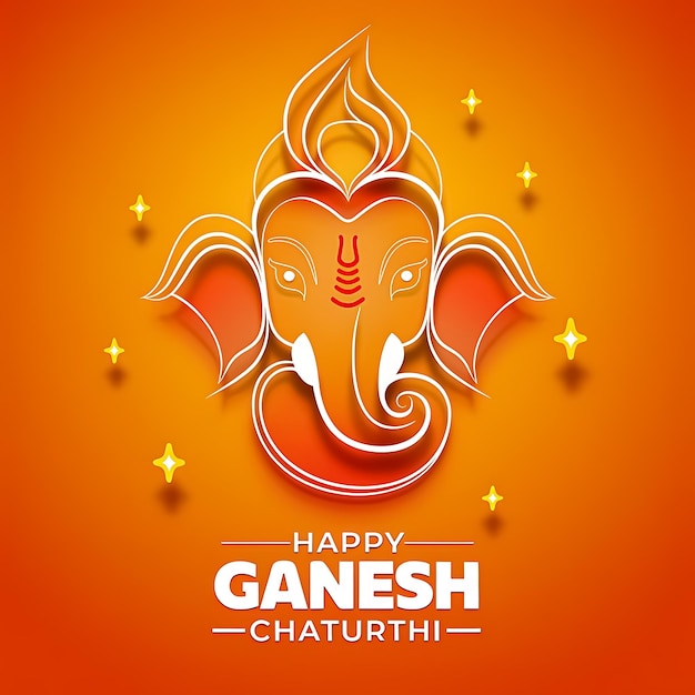 Glücklicher Ganesh Chaturthi