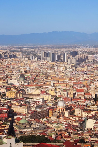 Helles Dach der italienischen Stadt, die Draufsicht