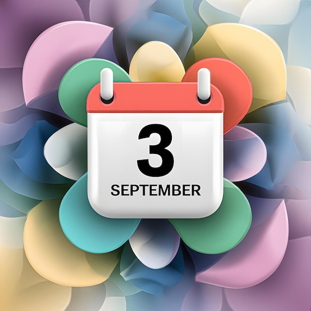 Kalender-Symbol für den 3. September