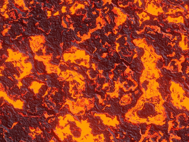 Lava basáltica. Fundo vulcânico abstrato.