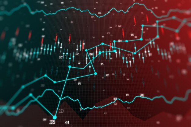 Leuchtende Forex-Textur