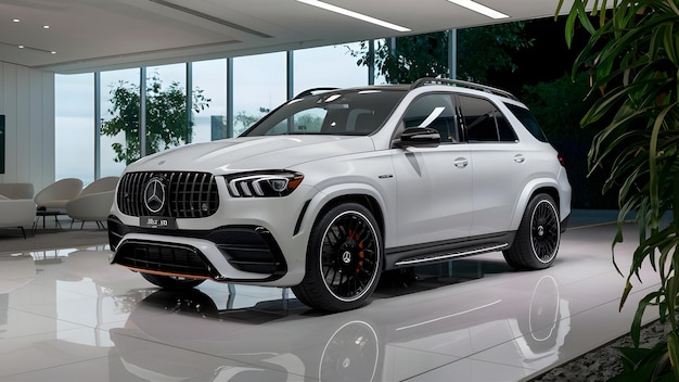 Foto luxus-mercedes gle suv 2024 high-resolution-fotos von außen- und innenansichten