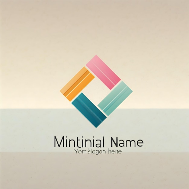 Foto minimaler logo-design