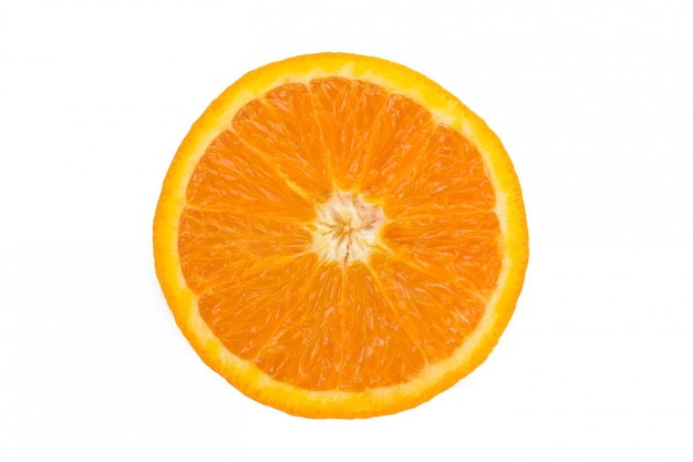 Orange geschnittene Nahaufnahme