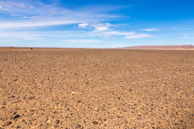 Pedras no deserto do Saara