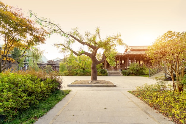 Qin und Han alter Stadtpark, Guizhou, China.