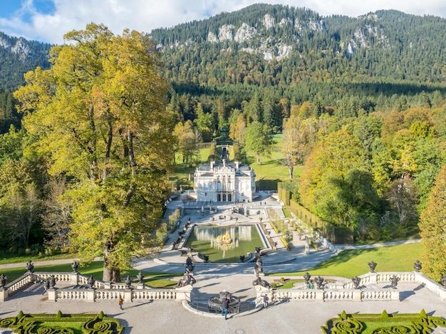 Schloss Linderhof in Ettal Deutschland