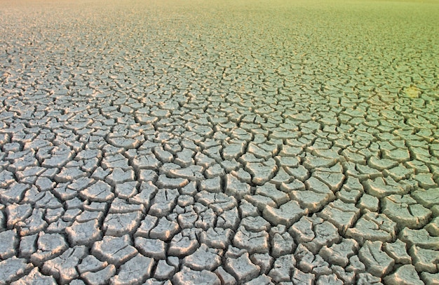 Foto solo quebrado no ambiente de pampas patagônia argentina