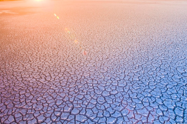 Foto solo quebrado no ambiente de pampas patagônia argentina