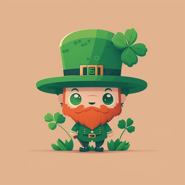 Foto st. patrick's day-vektor-illustration