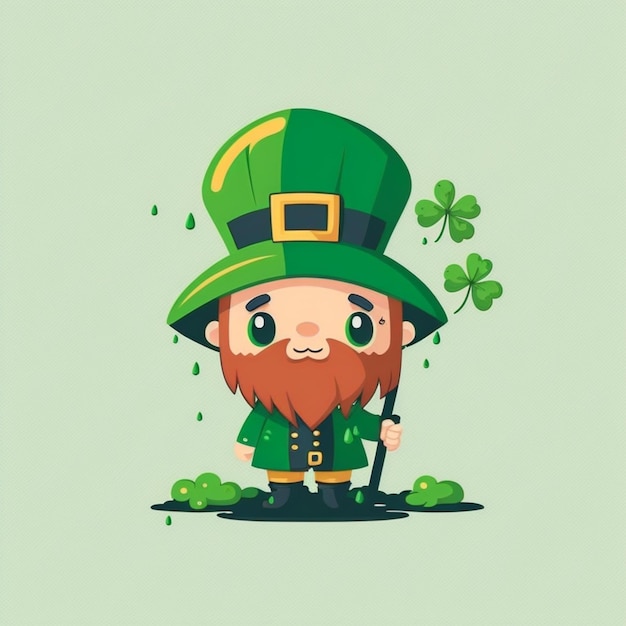 Foto st. patrick's day-vektor-illustration