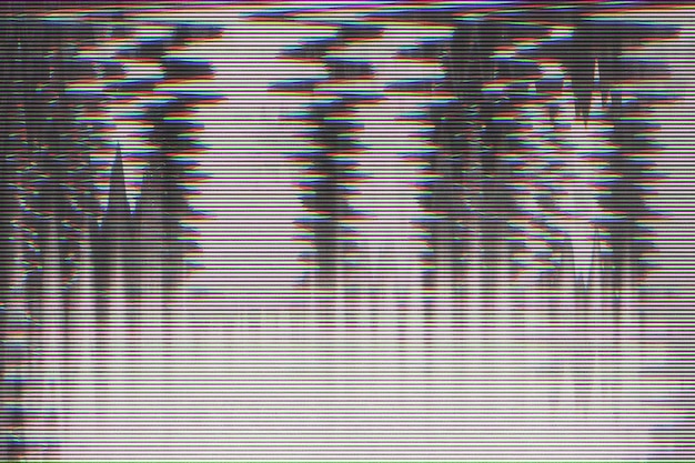 Foto textura com falha de efeito para fundo pano de fundo de ruído abstrato de erro de falha de vídeo