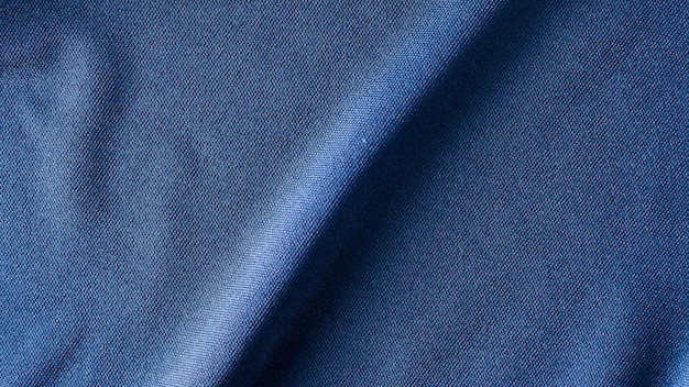 Textura de fundo de pano de tecido azul