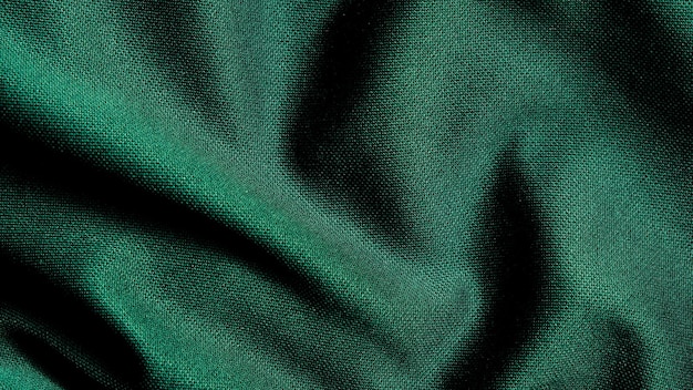 Textura de fundo de pano de tecido verde