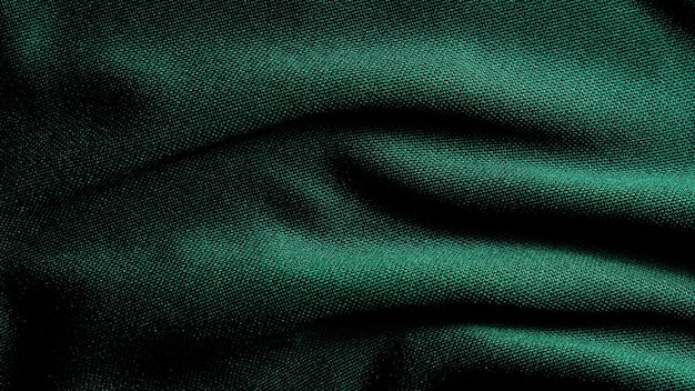 Textura de fundo de pano de tecido verde