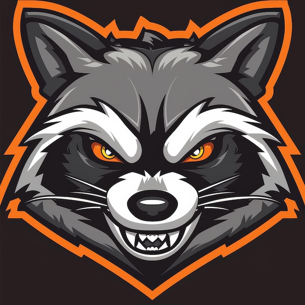 Tier-Esports-Logo Tier-Maskottchen-Logo