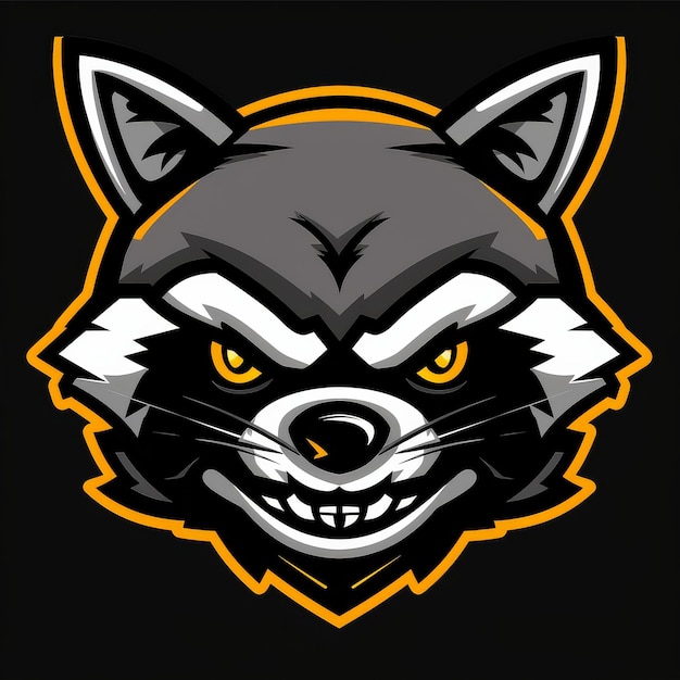 Tier-Esports-Logo Tier-Maskottchen-Logo