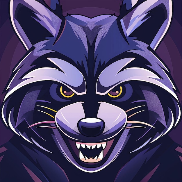 Tier-Esports-Logo Tier-Maskottchen-Logo