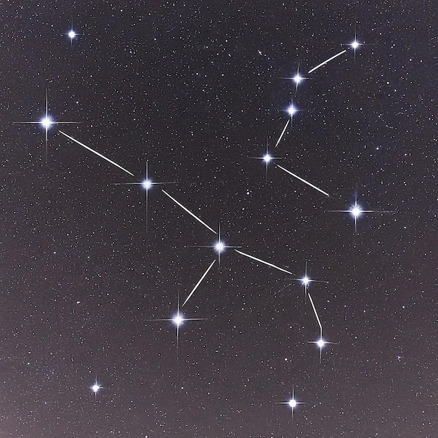 Foto uma estrela que está no céu