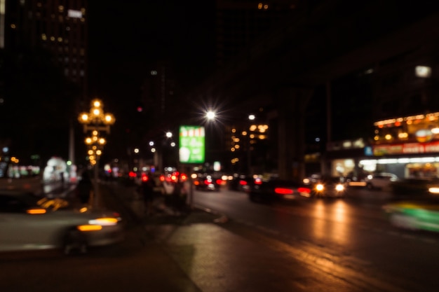 verwischen Nacht Stadt Straße Hintergrund