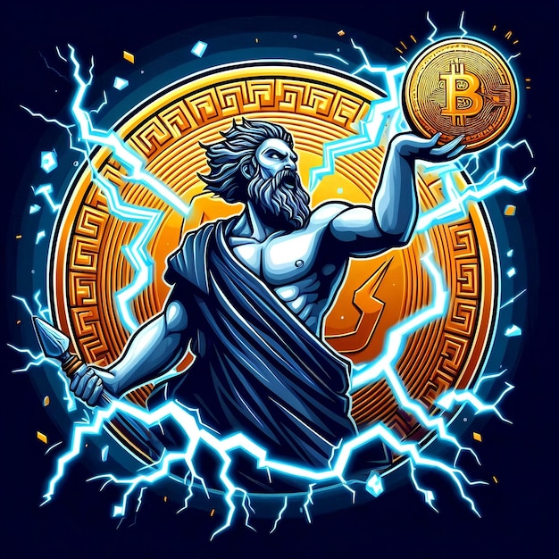 Foto zeus und der mächtige bitcoin 70