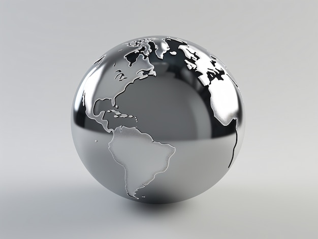 Free photo 3d earth planet shape