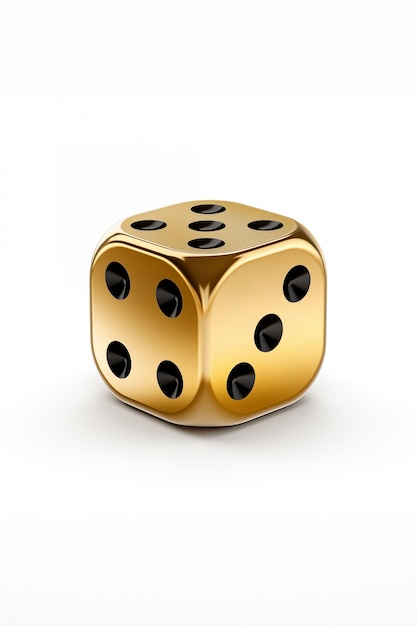 Free photo 3d rendering of dices