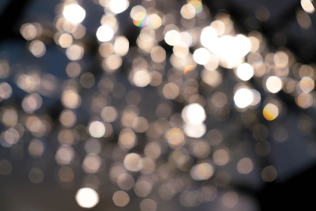 Free photo abstract blur bokeh light